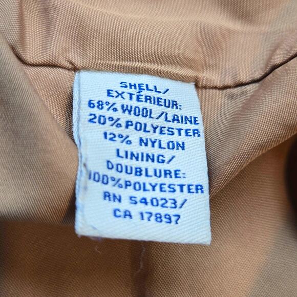 Old Navy Women's Coat Small S Tan Misses Size 4 6 Jacket - Picture 6 of 8